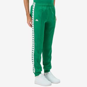 222 Banda Rastoria Slim Pants - Green Tee White