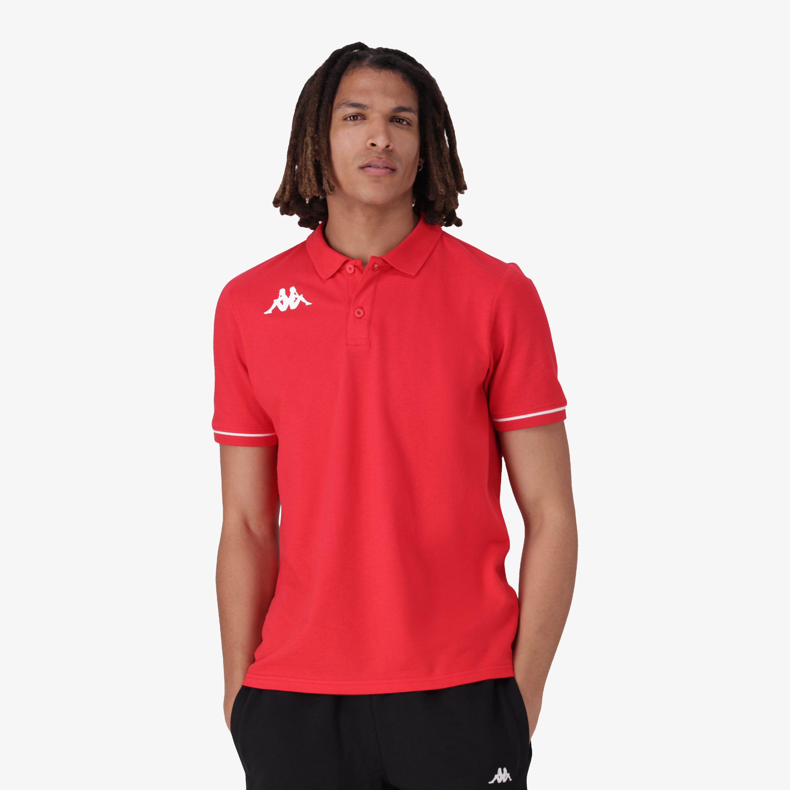Barli Polo - Red/White