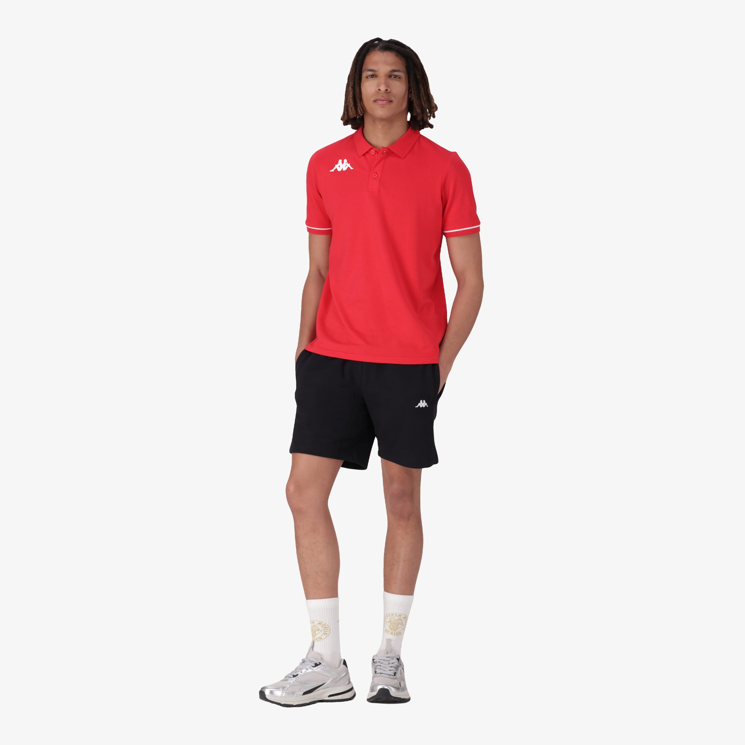 Barli Polo - Red/White - Image 2