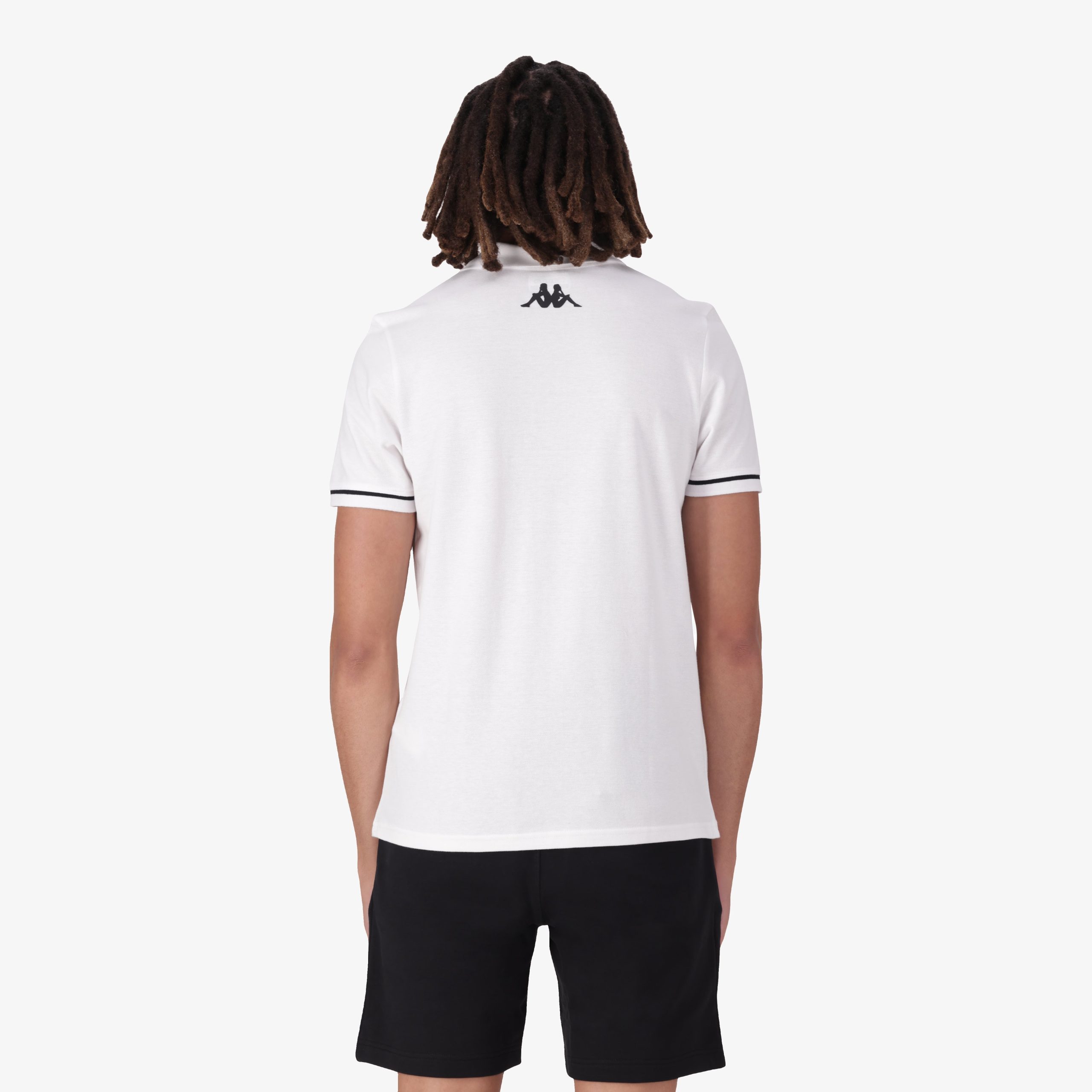 Barli Polo - White/Black - Image 5