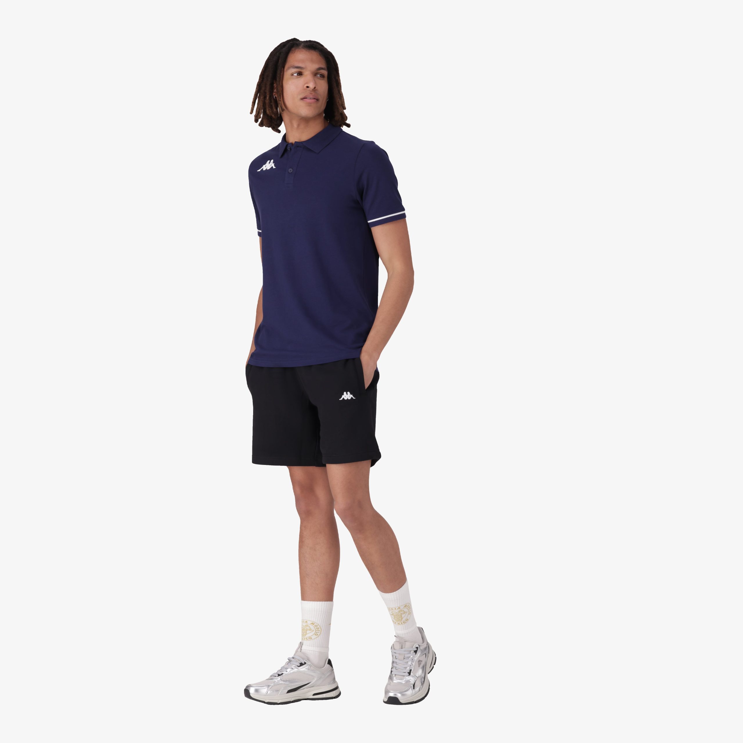 Barli Polo - Blue Marine/White - Image 2