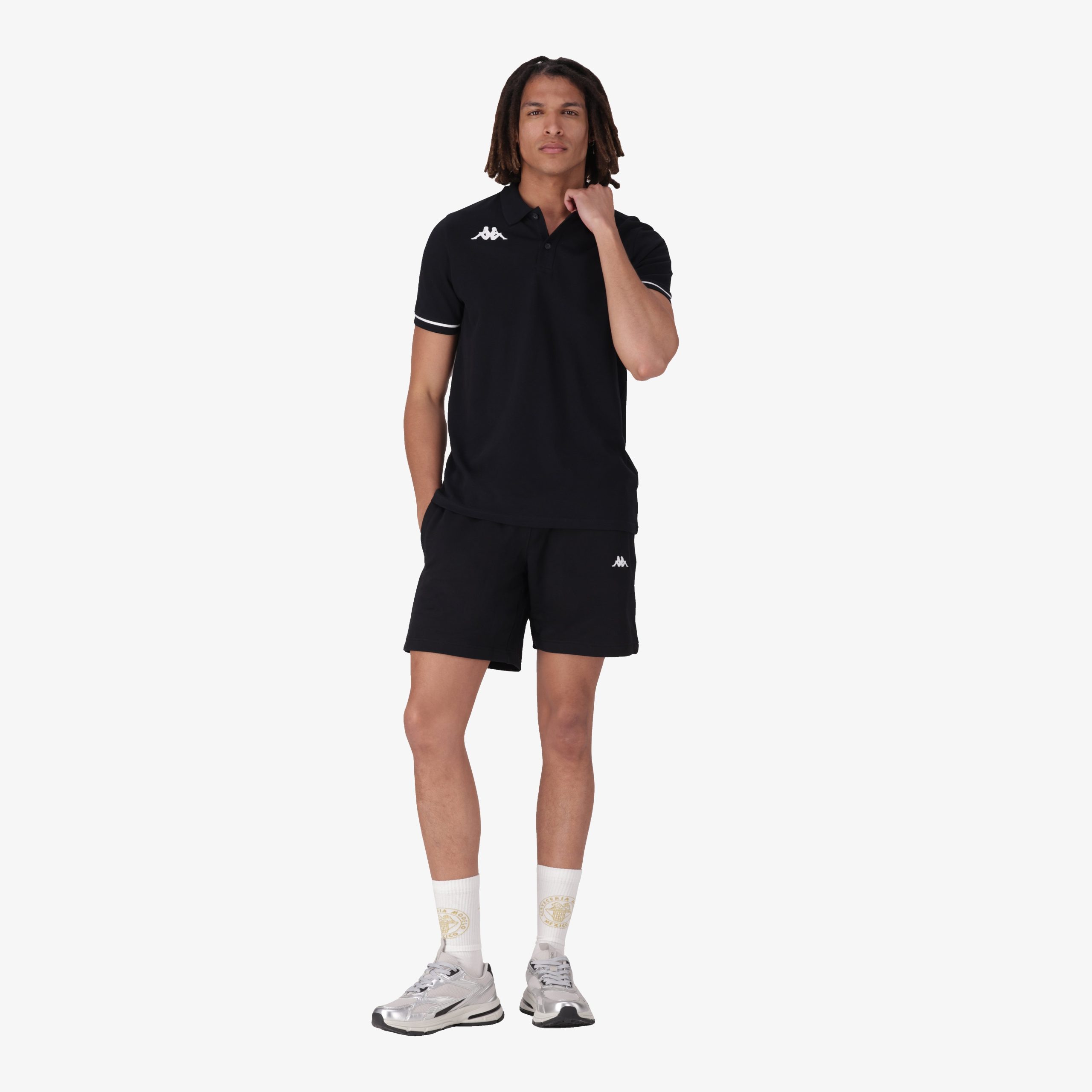 Barli Polo - Black/White - Image 2