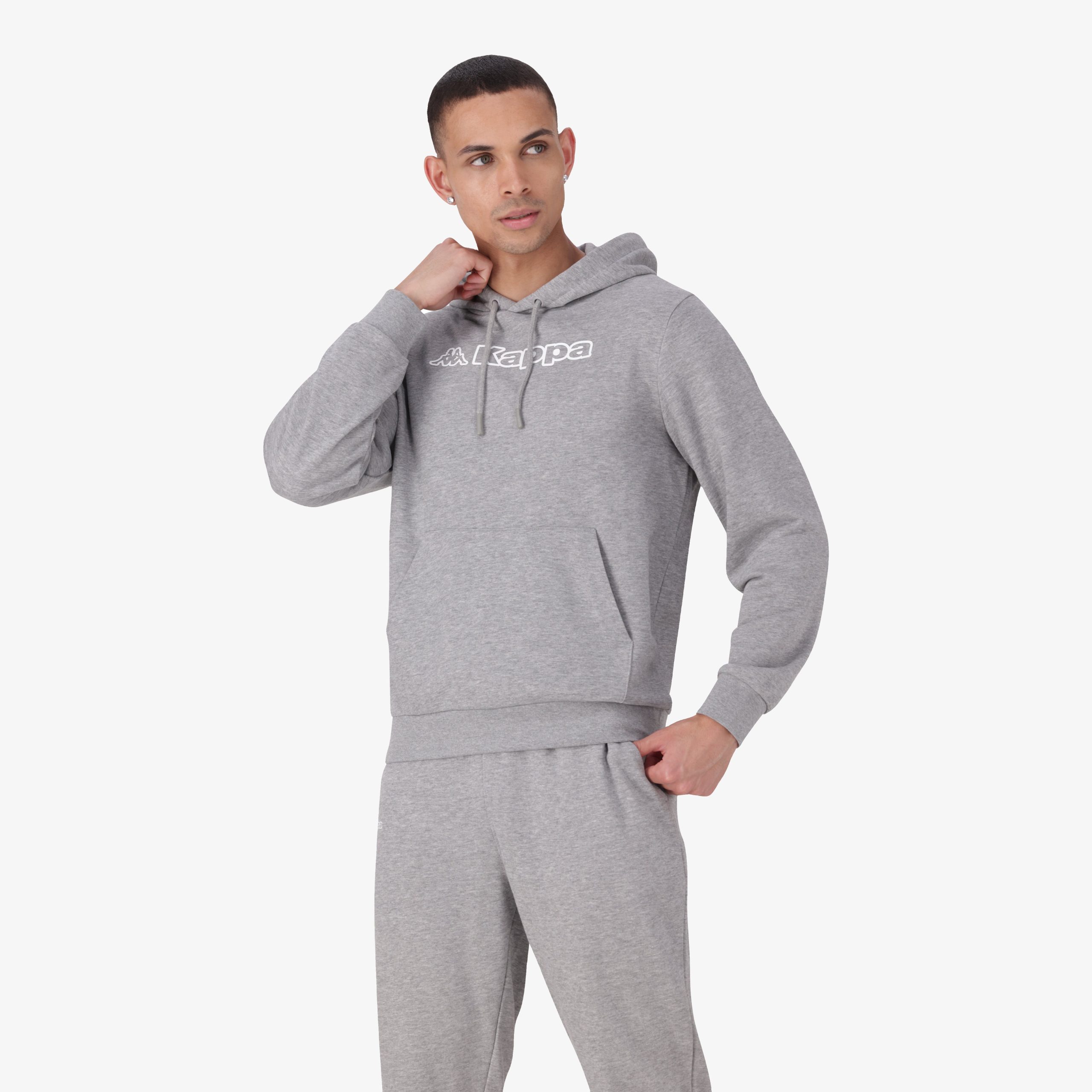 Logo Femmo Hoodie - Grey Md Mel - Image 4