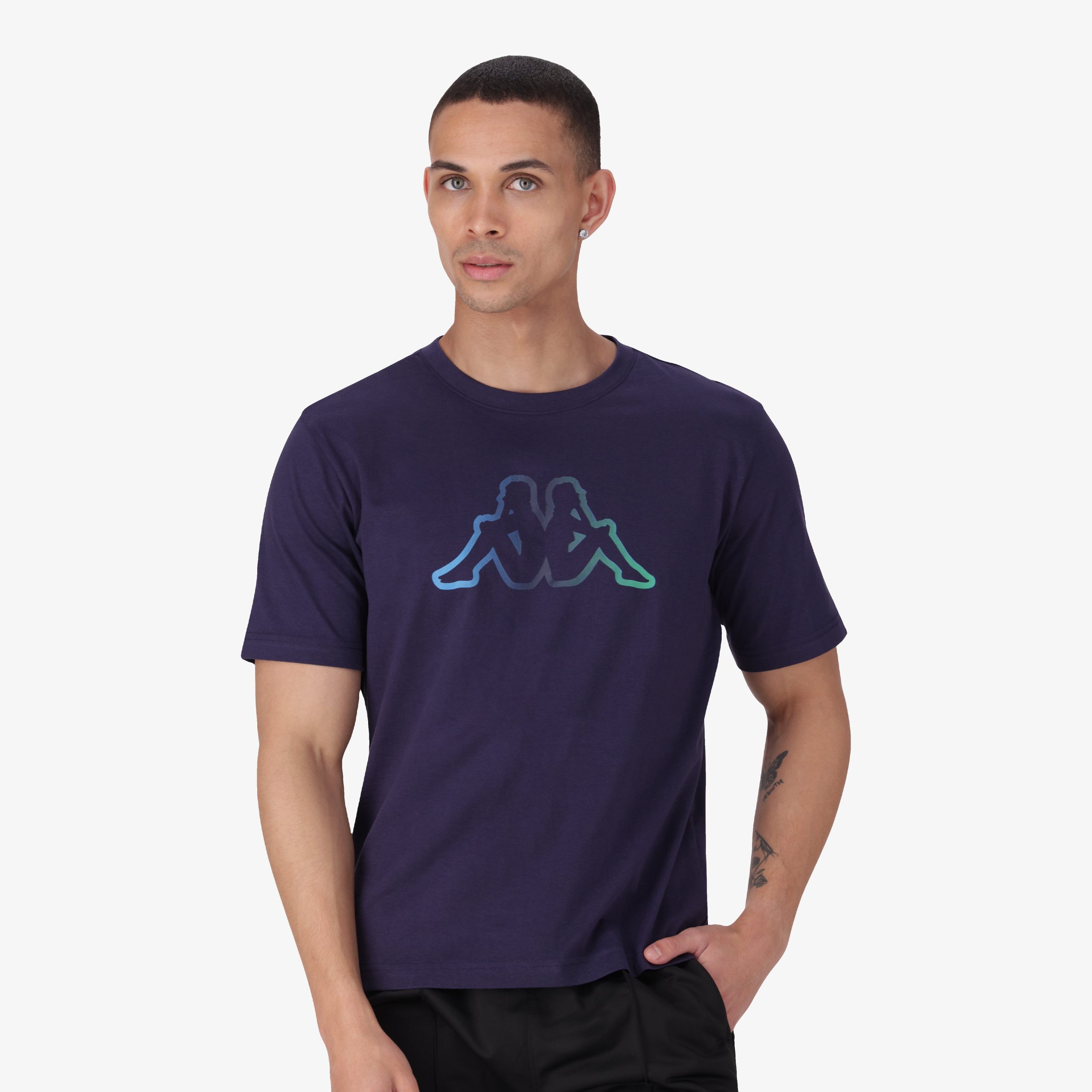 Logo Ioni T-Shirt - Blue Marine - Image 4