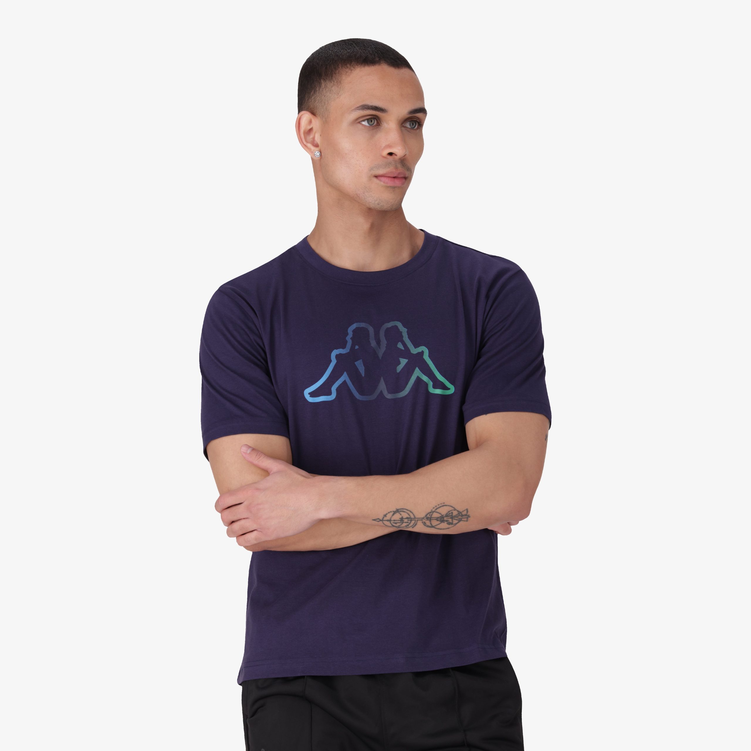 Logo Ioni T-Shirt - Blue Marine - Image 5