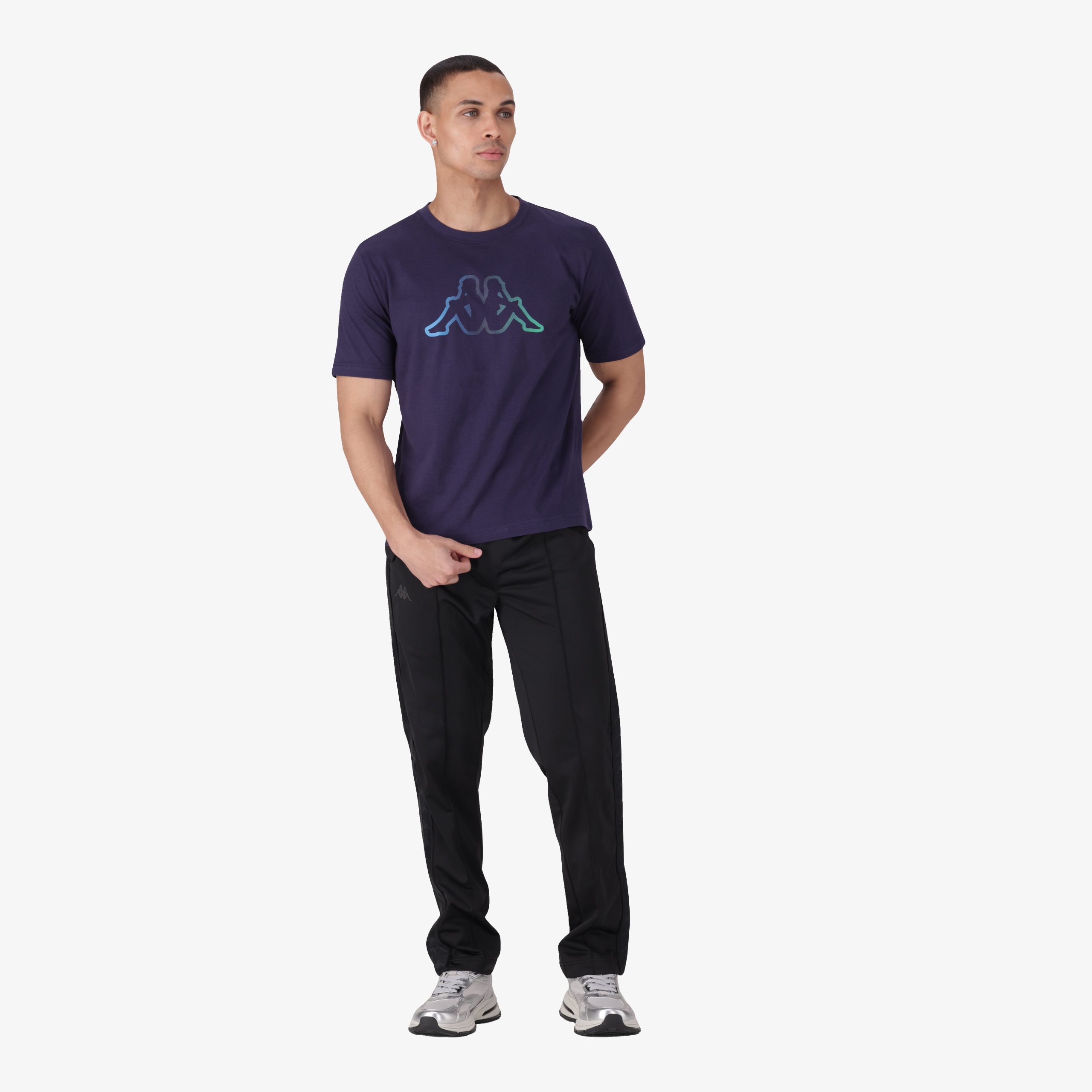 Logo Ioni T-Shirt - Blue Marine - Image 2