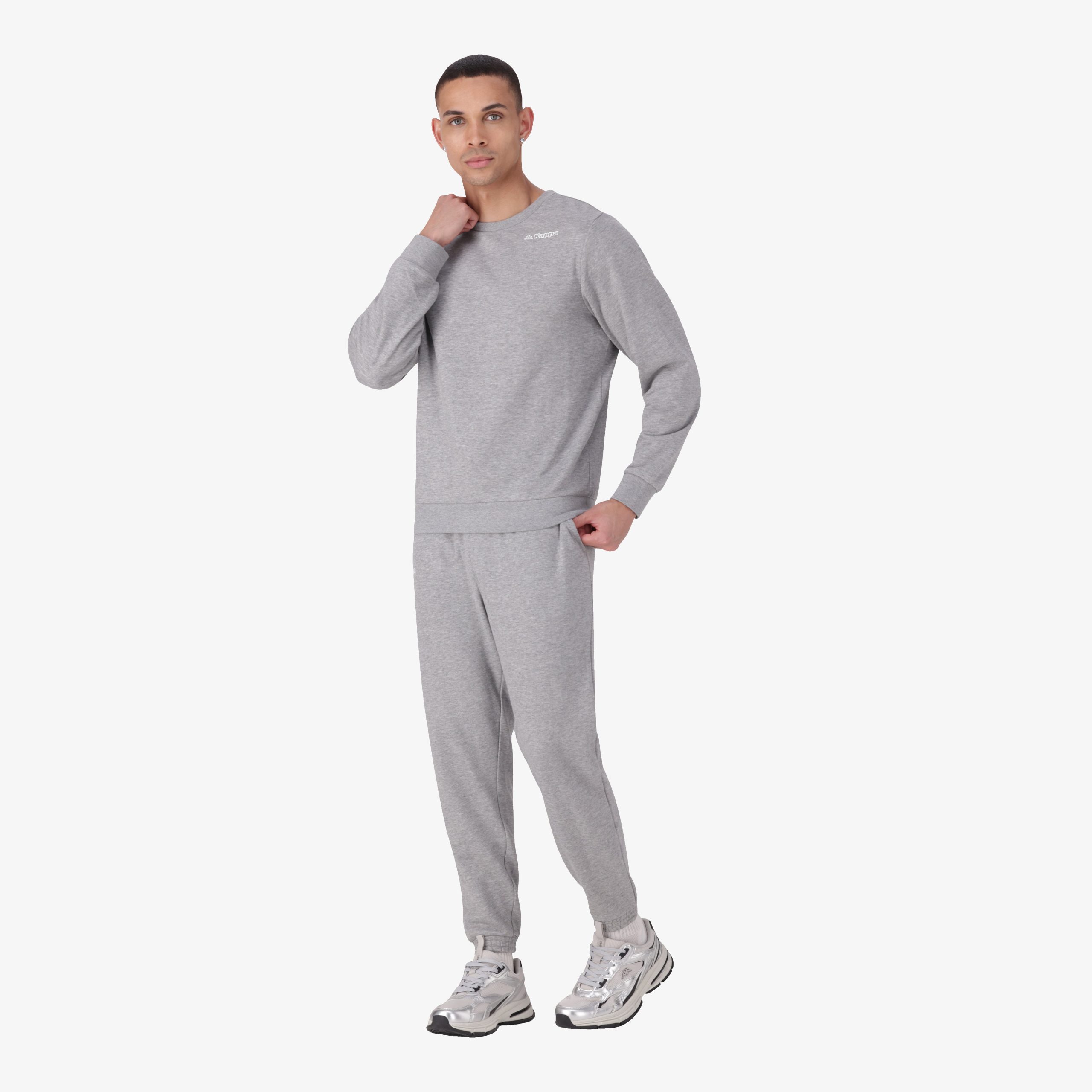 Logo Fediro Sweatshirt - Grey Md Mel - Image 2