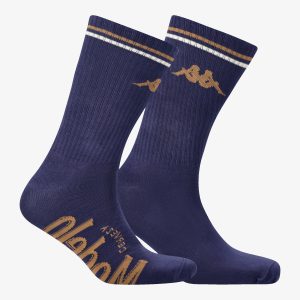 Authentic Abdul Modelo Socks - Blue Evening - White Milk - Brown Pale G