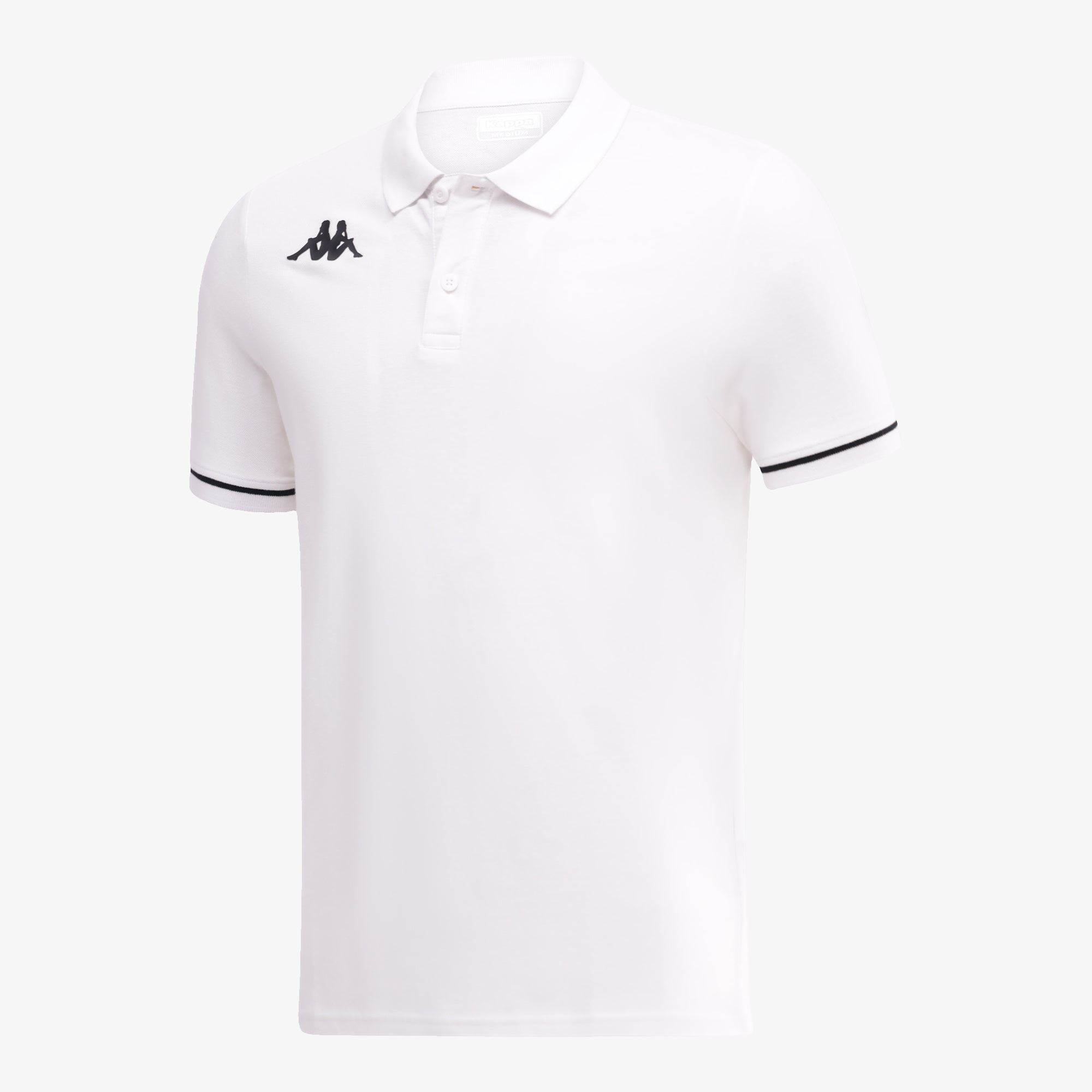 Barli Polo - White/Black - Image 6