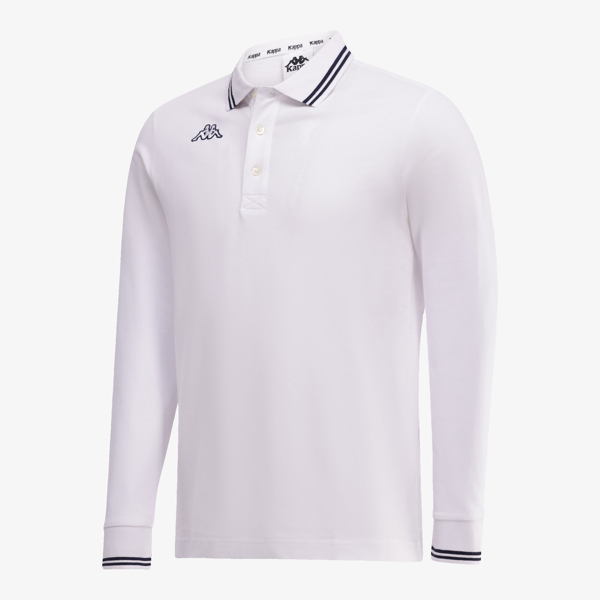 Logo Maltax 5MLS Polo - White/Blue Marine - Image 8