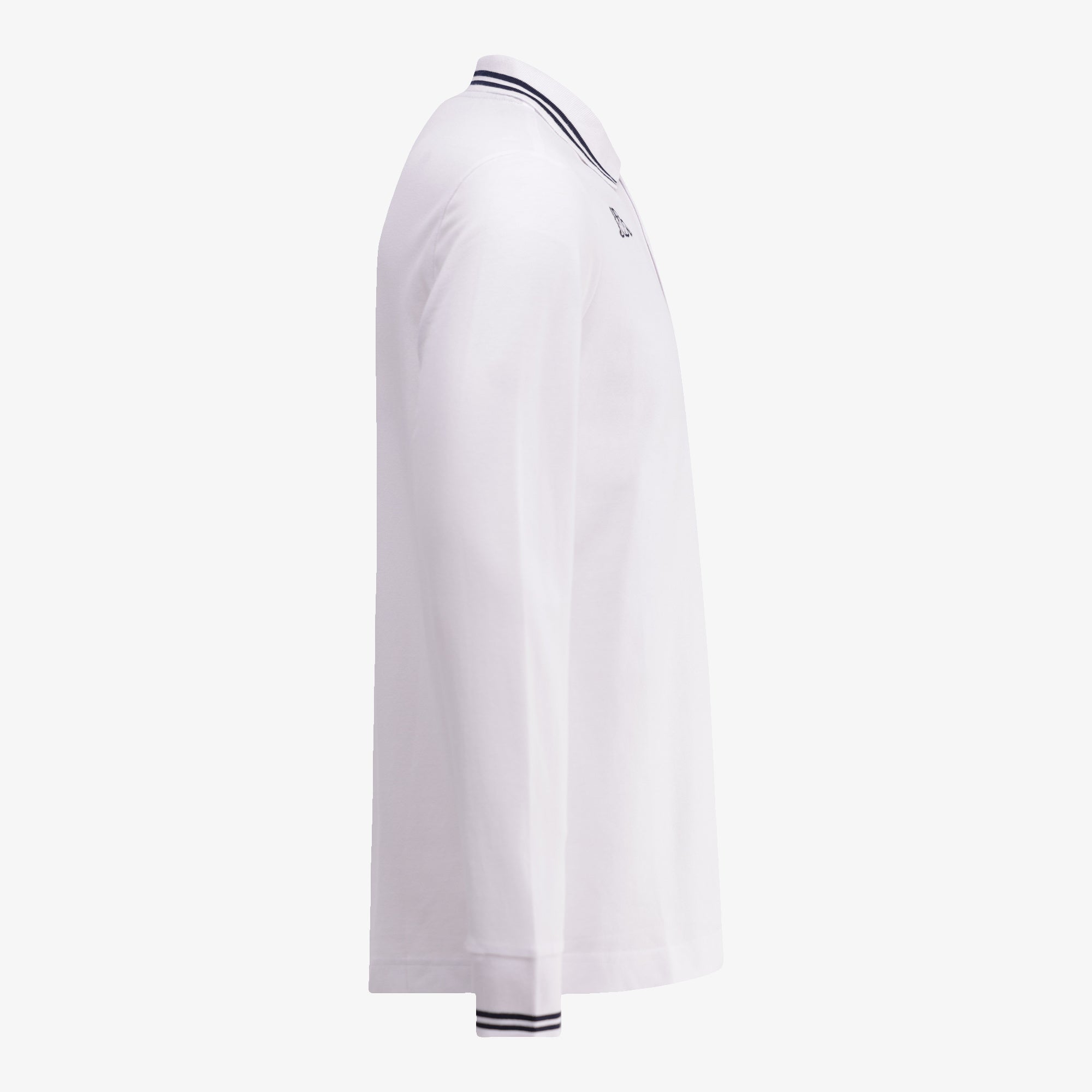 Logo Maltax 5MLS Polo - White/Blue Marine - Image 6