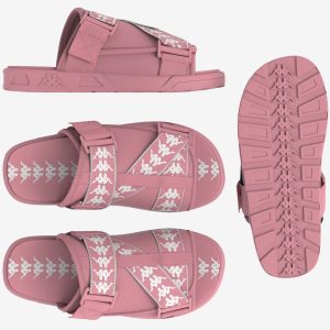 222 Banda Mitel 1 Slides - Pink White Grey Lt